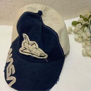 NASA Logo Space Cap Johnson Space Center Logo Adjustable Vtg Patch